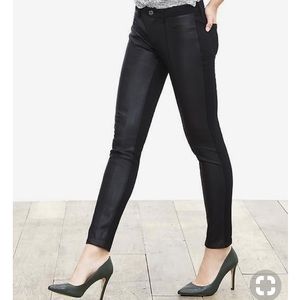 banana republic sloan leather pants